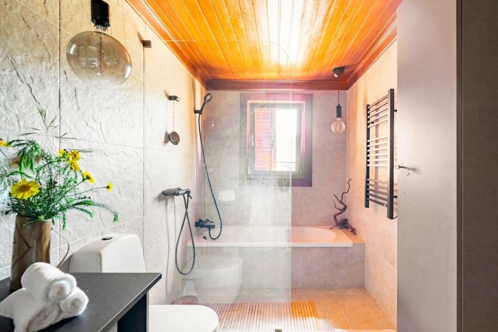 Wooden House Villa Minde Exterior foto